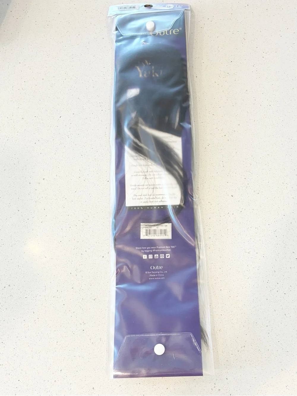 NWT Outre Premium New Yaki 100% Human Hair Weave 14
